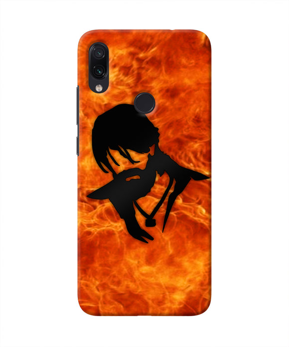 Rocky Bhai Face Redmi Note 7 Pro Real 4D Back Cover