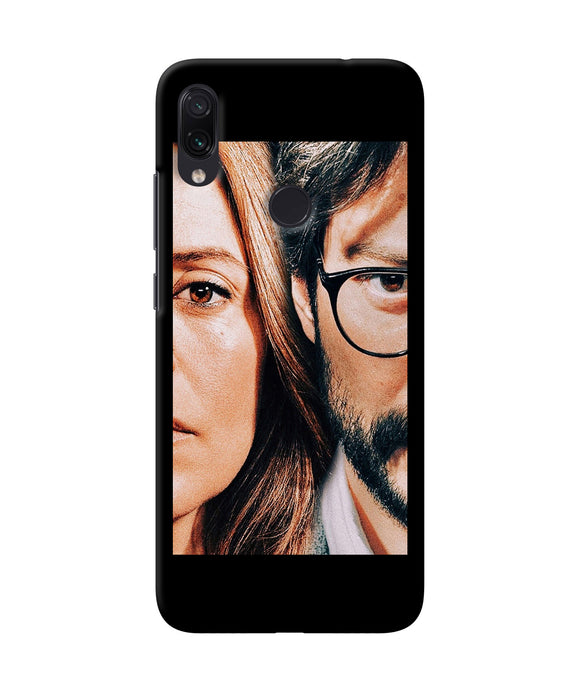 Money Heist Professor With Rachel Redmi Note 7 Pro Back Cover