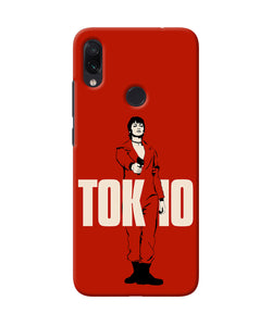 Money Heist Tokyo With Gun Redmi Note 7 Pro Back Cover