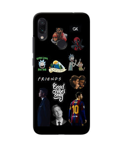 Positive Characters Redmi Note 7 Pro Back Cover