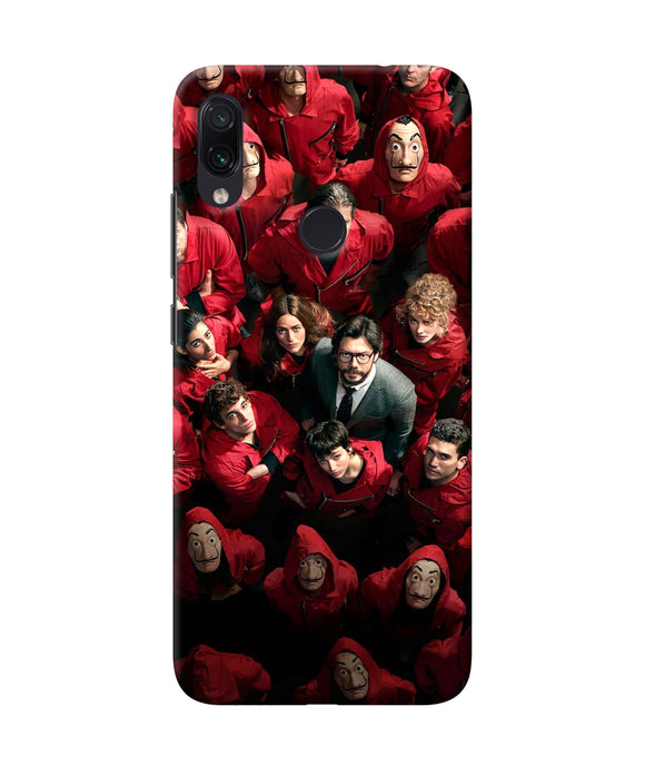 Money Heist Professor with Hostages Redmi Note 7 Pro Back Cover