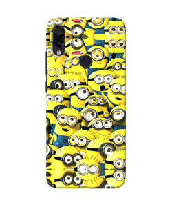 Minions Mini Crowd Redmi Note 7 Pro Back Cover