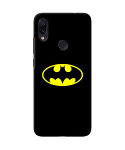 Batman Last Knight Print Black Redmi Note 7 Pro Back Cover