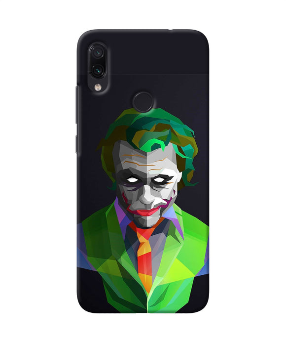 Abstract Joker Redmi Note 7 Pro Back Cover