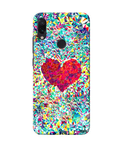 Red Heart Print Redmi Note 7 Pro Back Cover