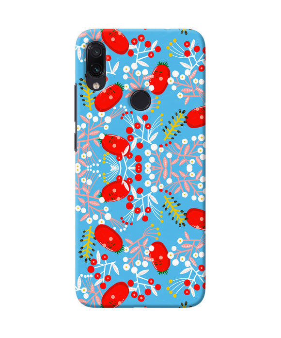 Small Red Animation Pattern Redmi Note 7 Pro Back Cover