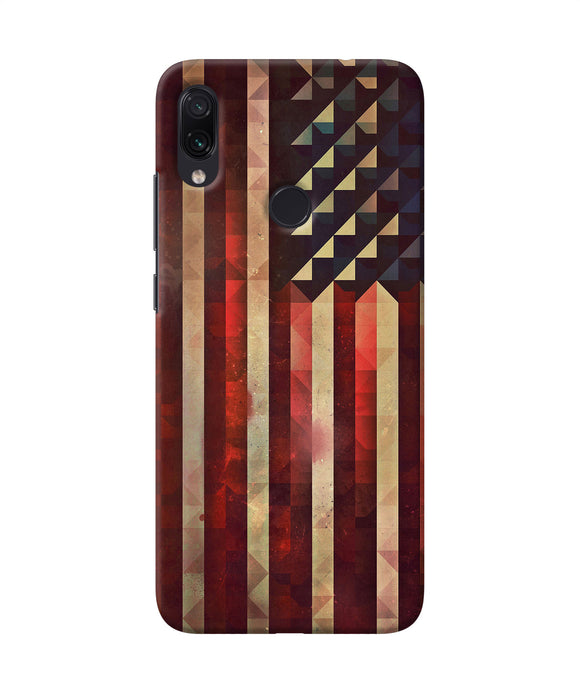 Vintage Us Flag Redmi Note 7 Pro Back Cover