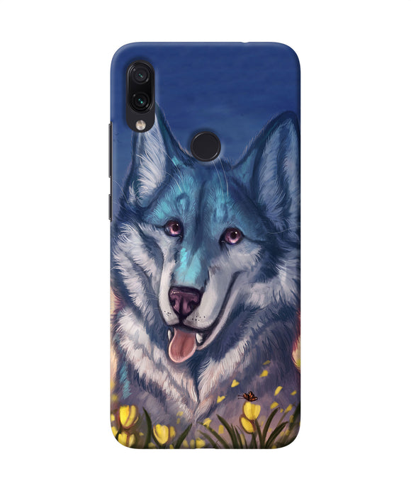 Cute Wolf Redmi Note 7 Pro Back Cover