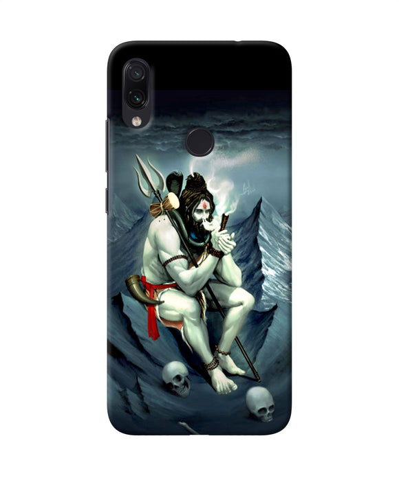 Lord Shiva Chillum Redmi Note 7 Pro Back Cover