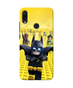 Mini Batman Game Redmi Note 7 Pro Back Cover