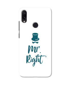 My Right Redmi Note 7 Pro Back Cover