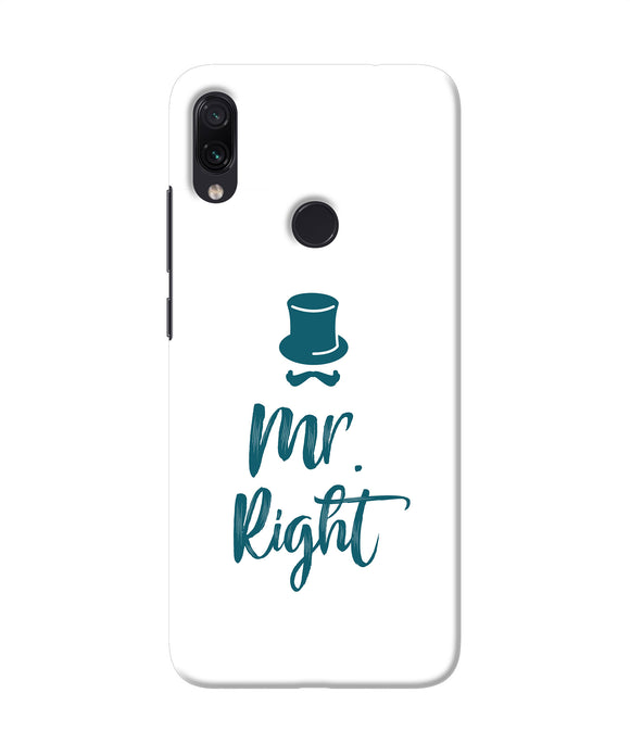 My Right Redmi Note 7 Pro Back Cover