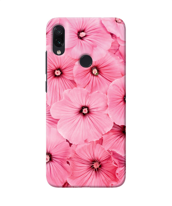 Pink Flowers Redmi Note 7 Pro Back Cover