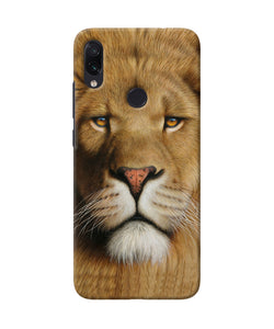 Nature Lion Poster Redmi Note 7 Pro Back Cover