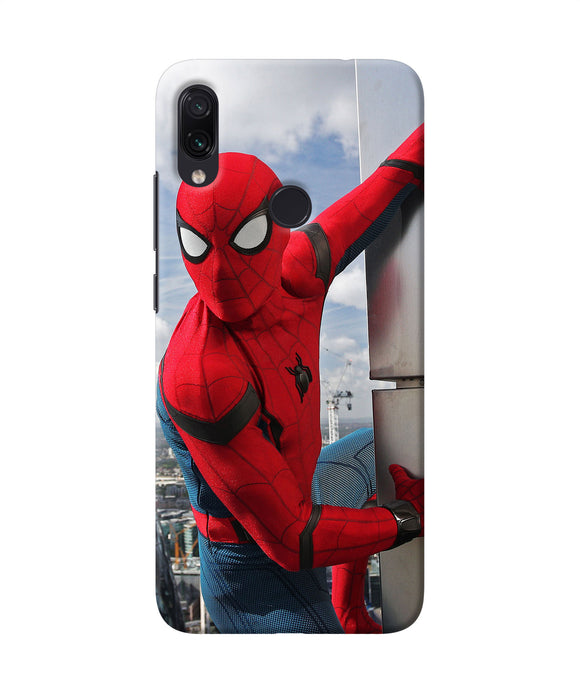 Spiderman On The Wall Redmi Note 7 Pro Back Cover