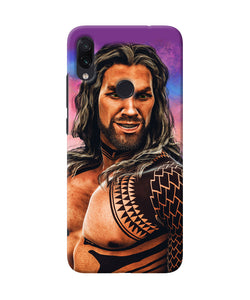 Aquaman Sketch Redmi Note 7 Pro Back Cover