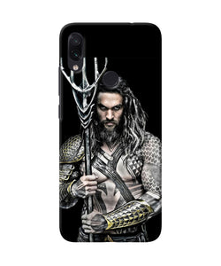 Aquaman Trident Black Redmi Note 7 Pro Back Cover