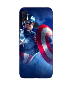 Captain America On Sky Redmi Note 7 Pro Back Cover