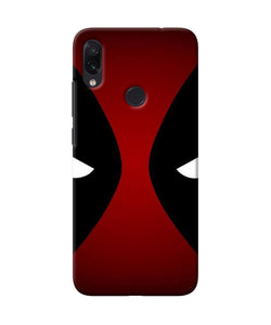 Deadpool Eyes Redmi Note 7 Pro Back Cover