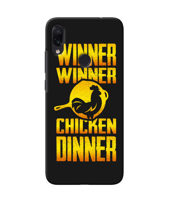 Pubg Chicken Dinner Redmi Note 7 Pro Back Cover