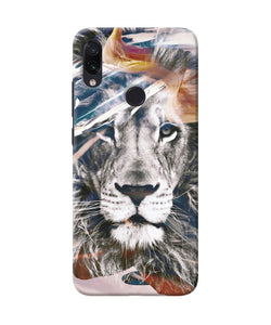 Lion Poster Redmi Note 7 Pro Back Cover