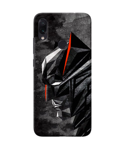 Batman Black Side Face Redmi Note 7 Pro Back Cover