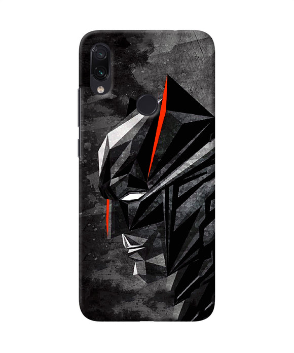 Batman Black Side Face Redmi Note 7 Pro Back Cover