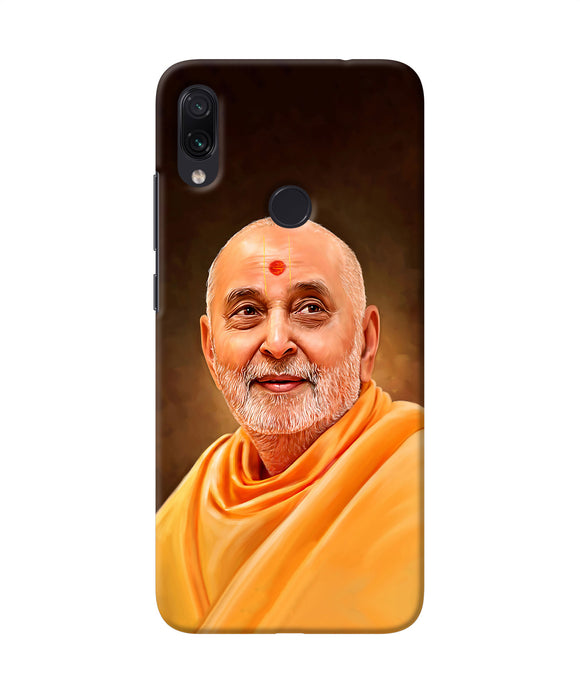 Pramukh Swami Painting Redmi Note 7 Pro Back Cover