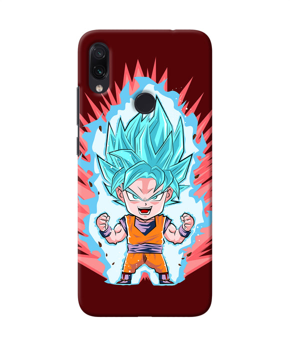 Goku Little Character Redmi Note 7 Pro Back Cover