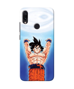 Goku Super Saiyan Power Redmi Note 7 Pro Back Cover