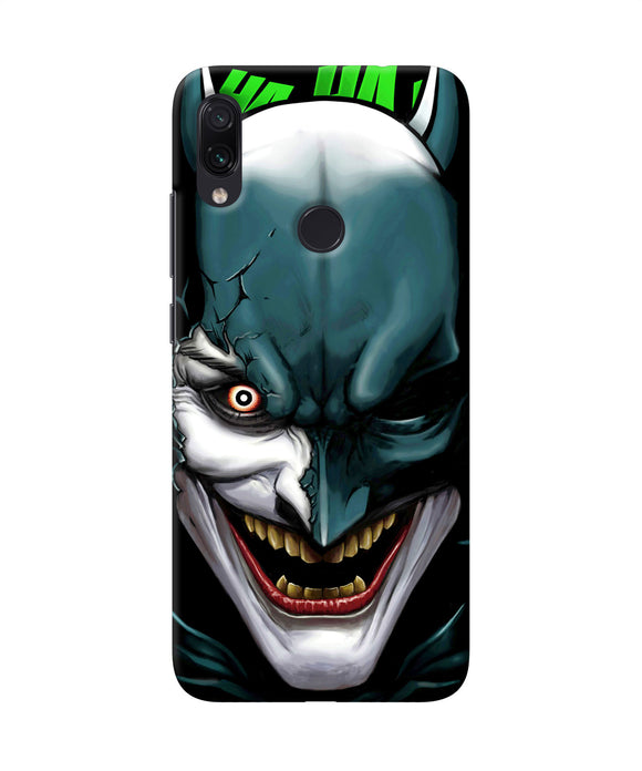 Batman Joker Smile Redmi Note 7 Pro Back Cover