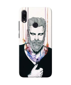 Beard Man Character Redmi Note 7 Pro Back Cover