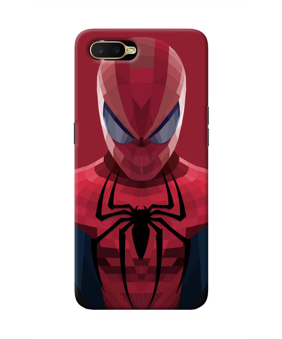 Spiderman Art Oppo K1 Real 4D Back Cover