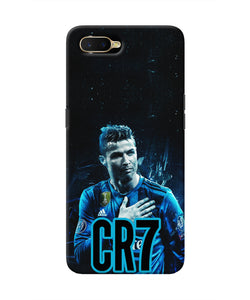 Christiano Ronaldo Blue Oppo K1 Real 4D Back Cover