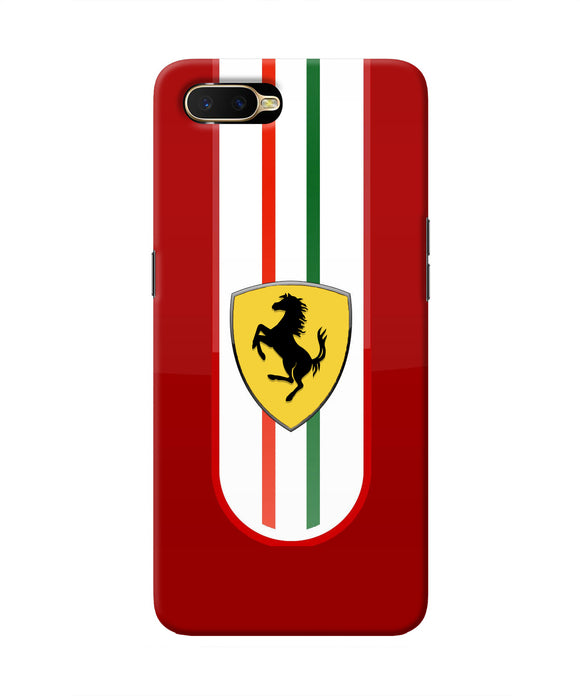 Ferrari Art Oppo K1 Real 4D Back Cover