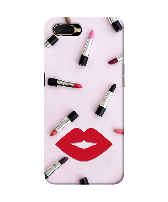 Lips Lipstick Shades Oppo K1 Real 4D Back Cover