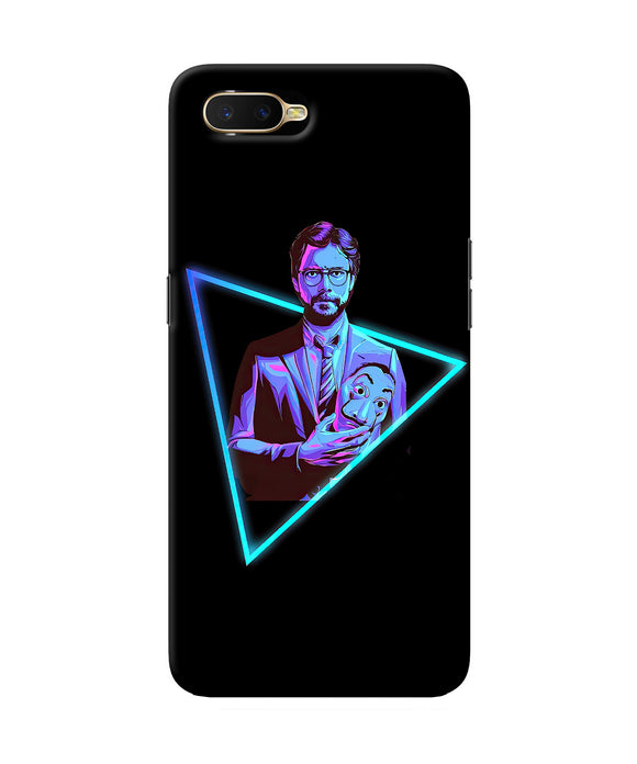 Money Heist Professor In Pub Oppo K1 Back Cover