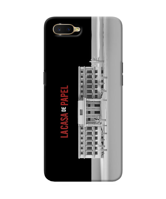 Money Heist Bank Of Spain Oppo K1 Back Cover