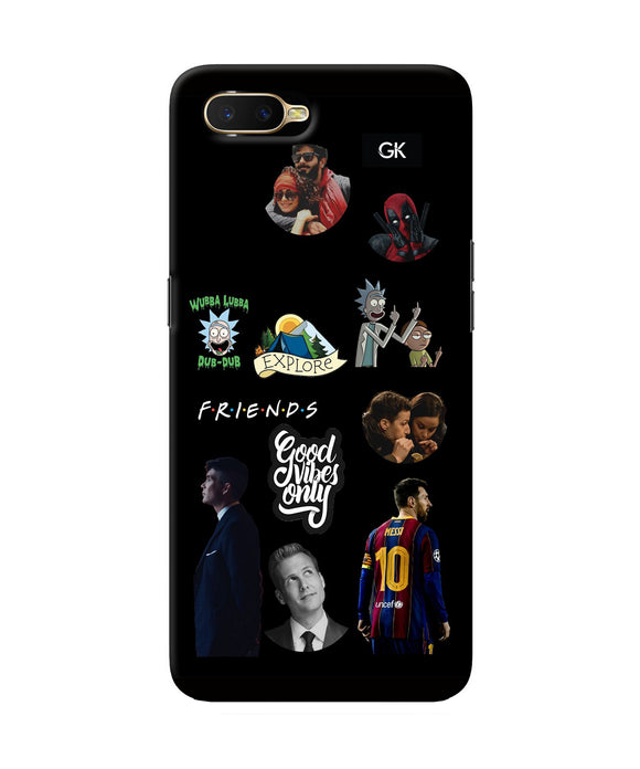 Positive Characters Oppo K1 Back Cover