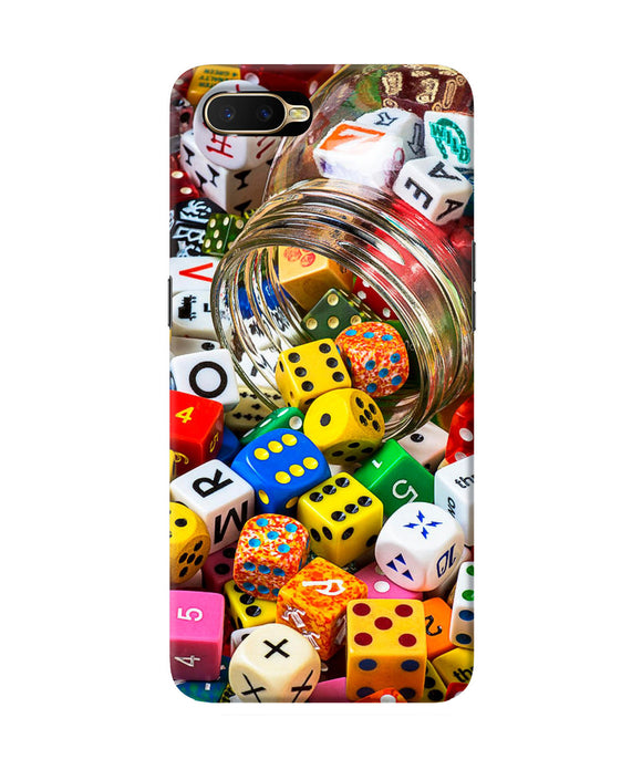 Colorful Dice Oppo K1 Back Cover