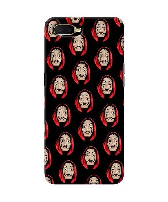 Money Heist Mask Oppo K1 Back Cover