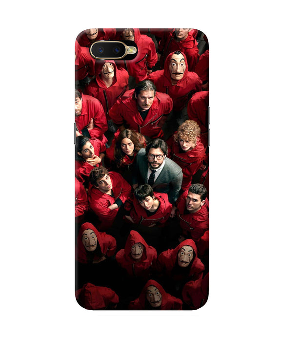 Money Heist Professor with Hostages Oppo K1 Back Cover