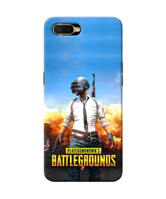 Pubg Poster Oppo K1 Back Cover