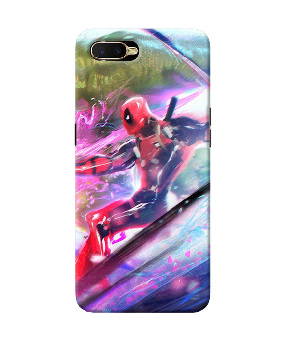Deadpool Super Hero Oppo K1 Back Cover