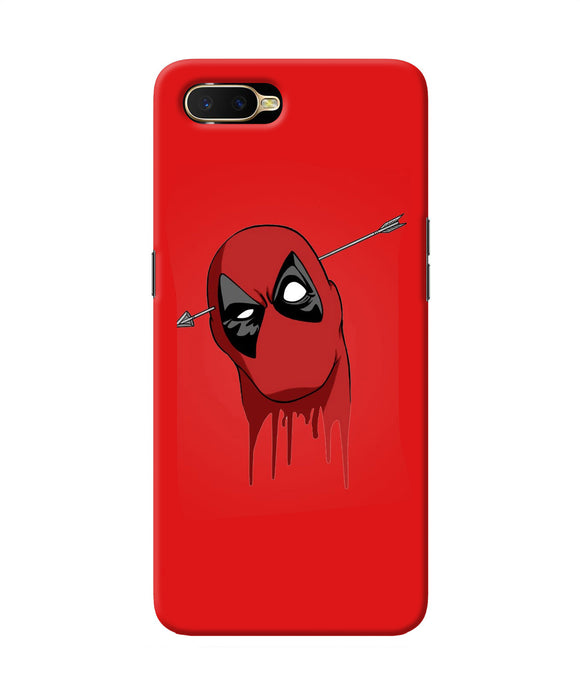Funny Deadpool Oppo K1 Back Cover