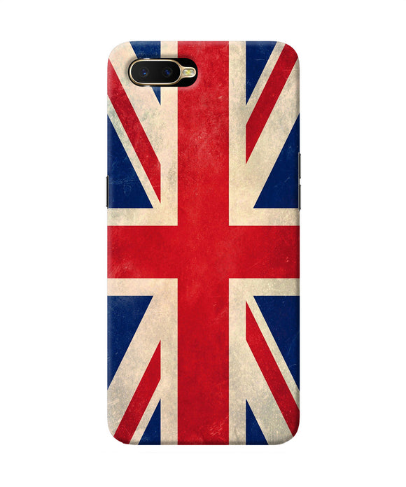 Us Flag Poster Oppo K1 Back Cover