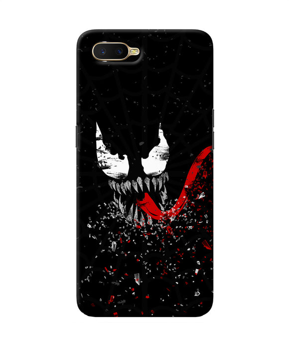 Venom Black Poster Oppo K1 Back Cover