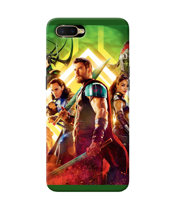 Avengers Thor Poster Oppo K1 Back Cover