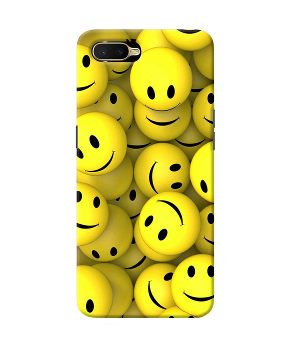 Smiley Balls Oppo K1 Back Cover