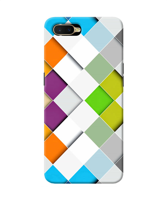Abstract Color Box Oppo K1 Back Cover